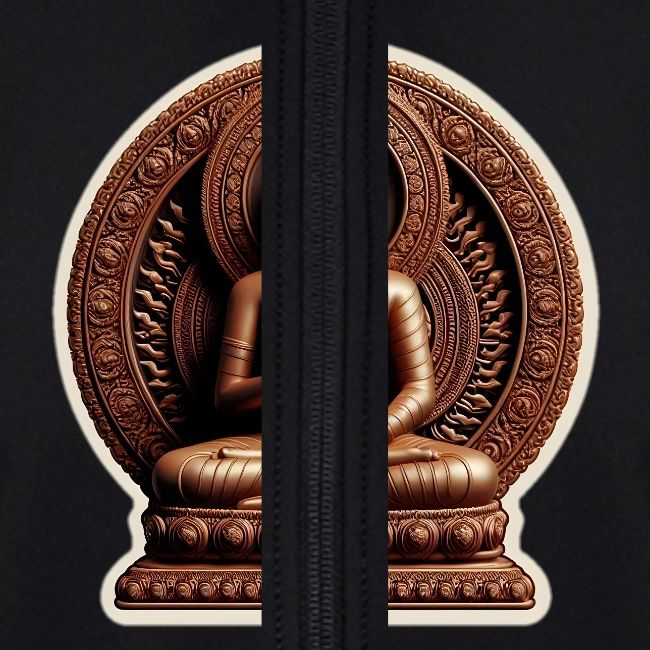 Buddha Statue in meditation and Hand Mudra