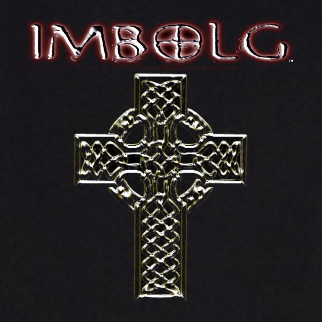 Imbolg Steel Logo with Celtic Cross