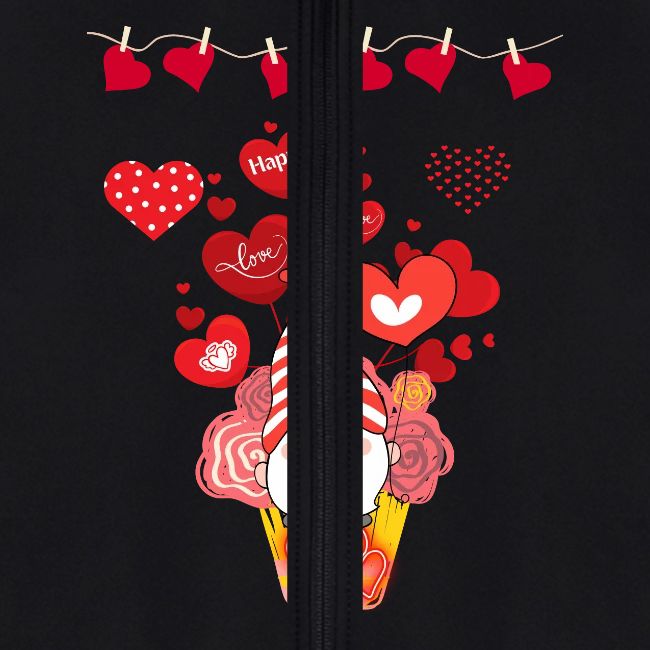 Design wrapped in love hearts, vibrating in love.