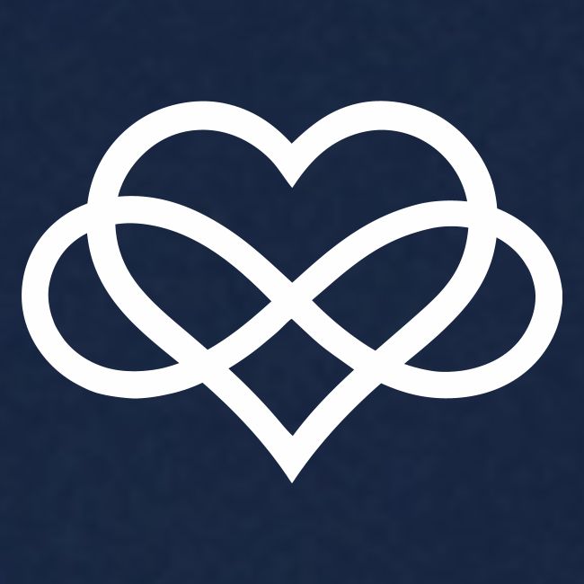 Infinity-Heart (white)