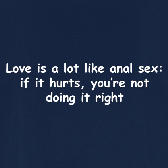 Love & Anal Sex
