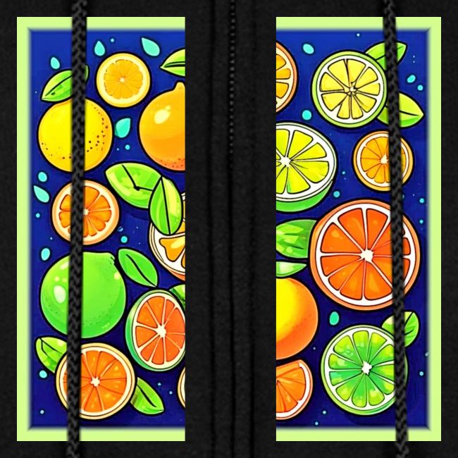 Fresh Citrus Slice Pattern