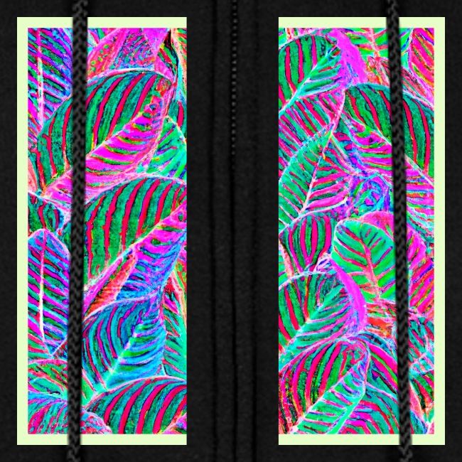 Vivid Leaf Pattern Design