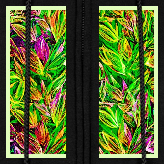Textured Leaf Garden Art