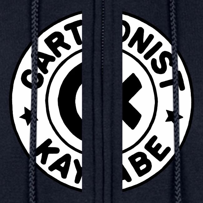 Cartoonist Kayfabe EC logo Black letters on White