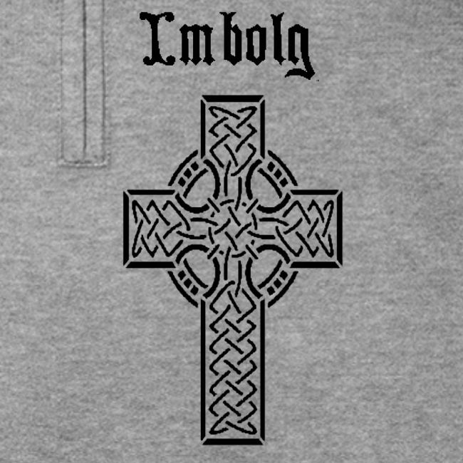 Imbolg Black Logo and Cross