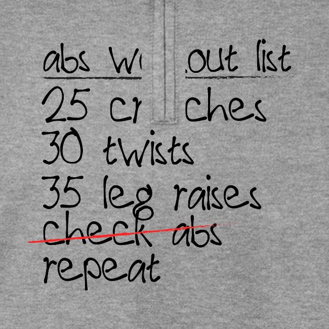 Abs Workout List