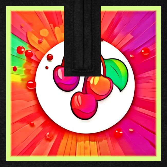 Cherry Pop Art Burst