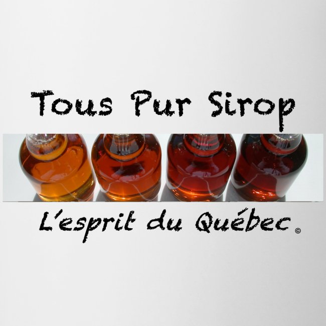 All Pure Syrup the Spirit of Quebec