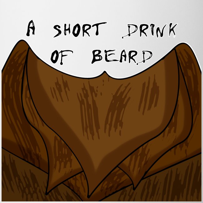 Short drink of beard