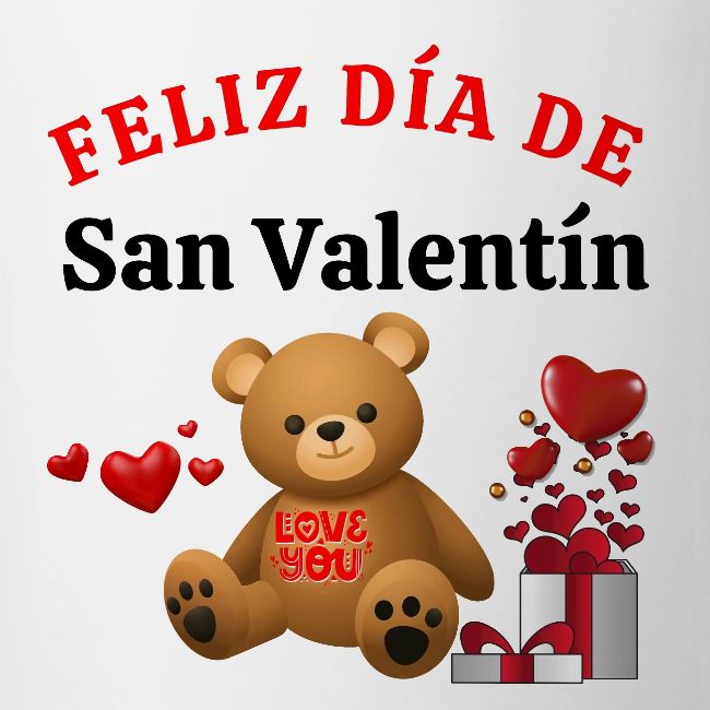 Valentine's Day Celebration Bears Love Hearts.