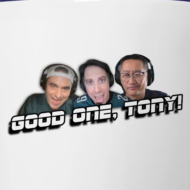 GOOD ONE, TONY! (with Fusco Show back)