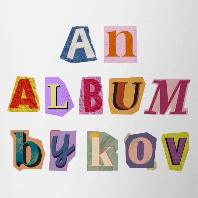 "KAYOHVEE" SCRAPBOOK CAMO (Double Sided + Sleeve)