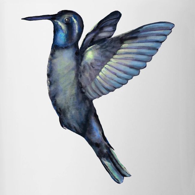 Hummingbird in flight