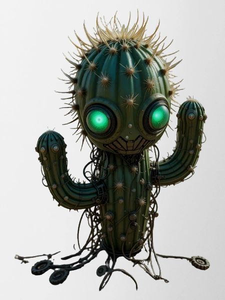 Robo Cactus Guardian