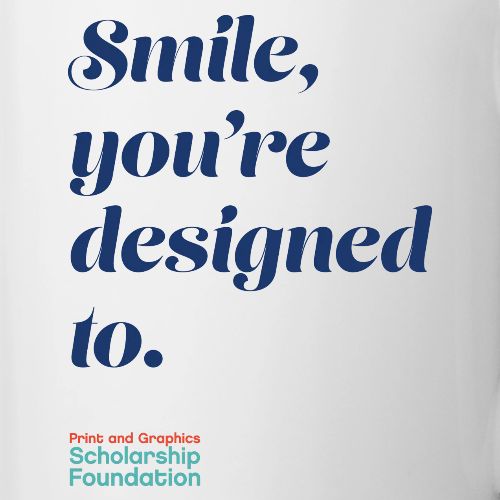 Smile - Contrast Coffee Mug
