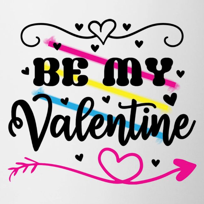 Be My Valentine - Colourful