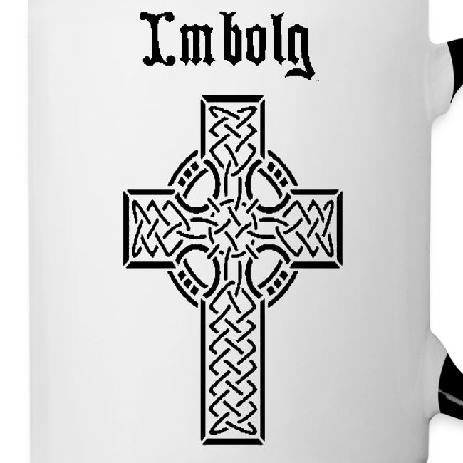 Imbolg Black Logo and Cross