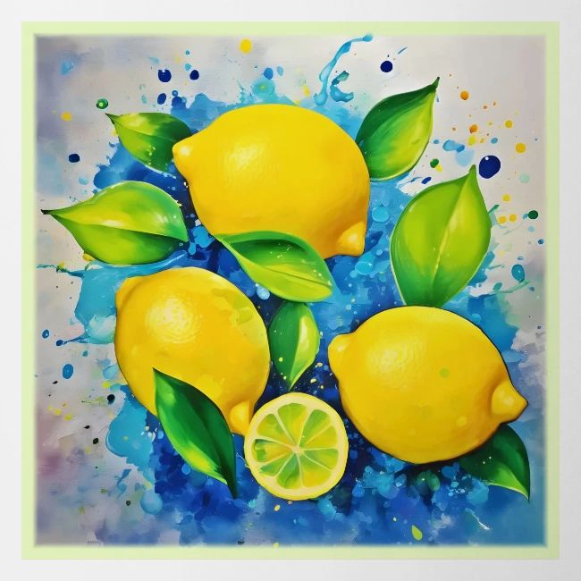 Lemons Splash of Color
