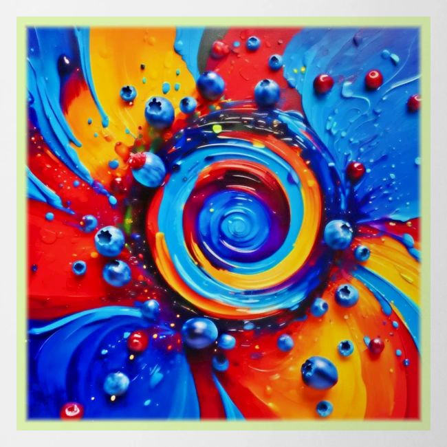 Vibrant Berry Vortex