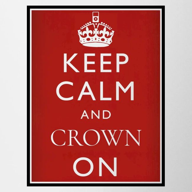 Keep Calm And Crown On logo