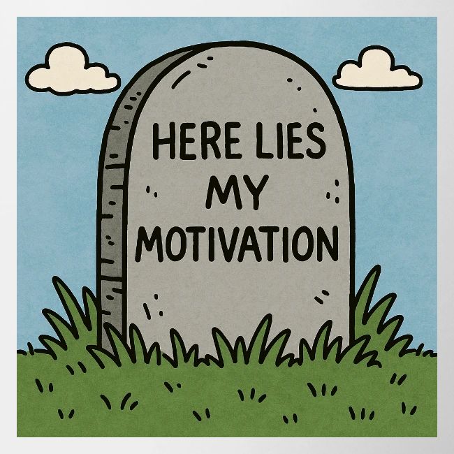 Motivations Cartoon Tombstone