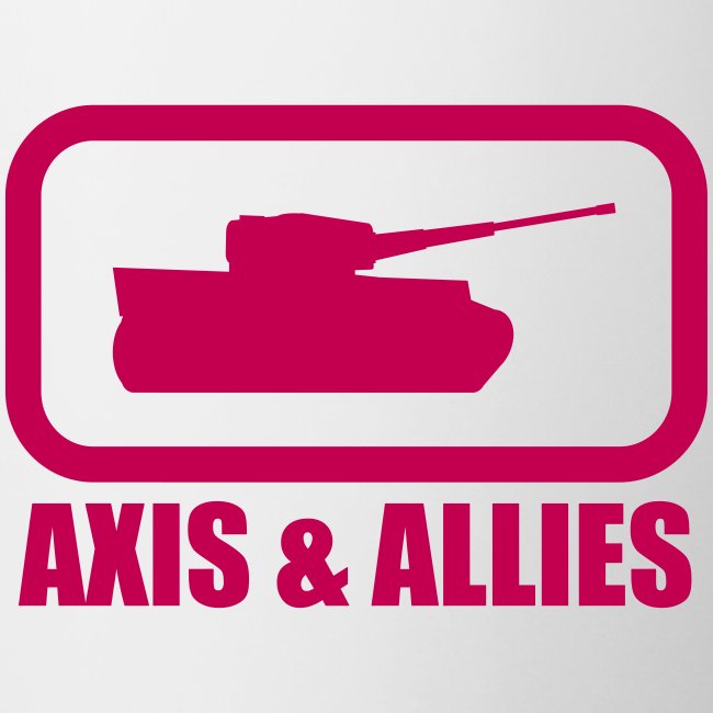 Tank Logo with "Axis & Allies" text - Multi-color