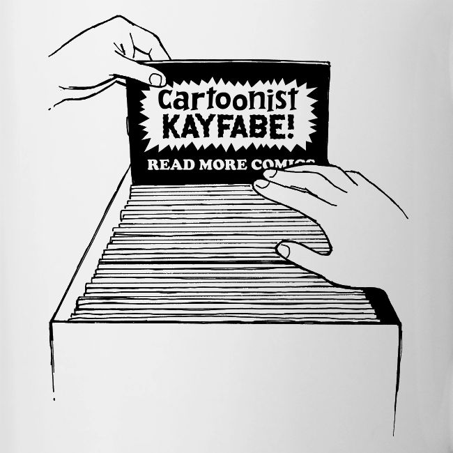 Cartoonist Kayfabe Read More Back Issues(black)