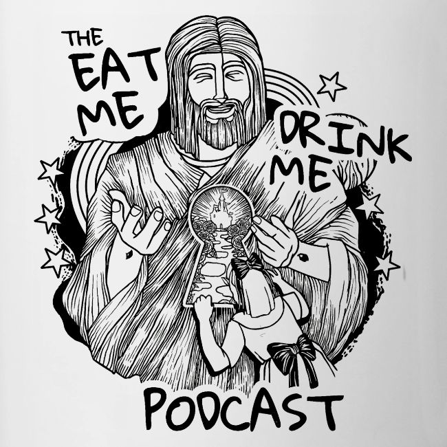 Eat Me Drink Me Podcast revamped logo