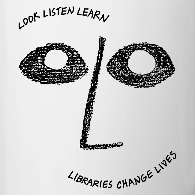 Vintage ALA: Libraries Change Lives Face