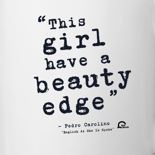 This girl have a beauty edge