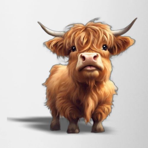 Highland Cow 2 - Contrast Coffee Mug