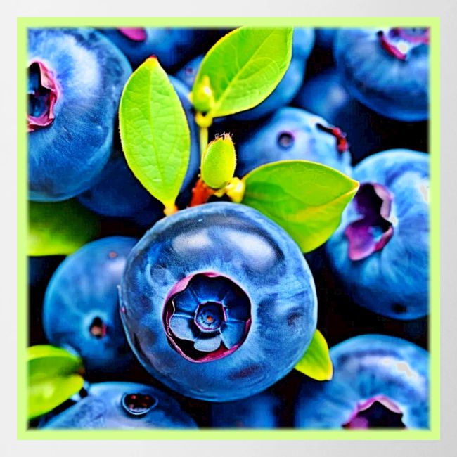 Fresh Blueberries Close-Up