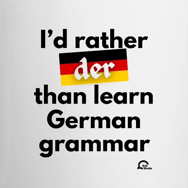 I'd rather "der"