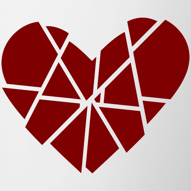 Heart Broken Shards Anti Valentine's Day