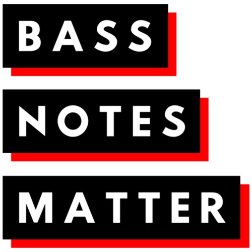 Bass Notes Matter Red2 - Contrast Coffee Mug