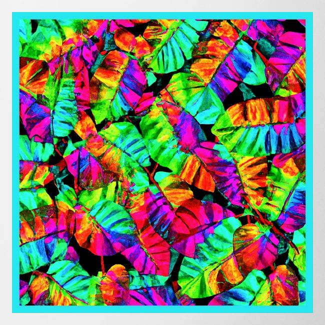 Chic Leaf Pattern Stylish Elegance
