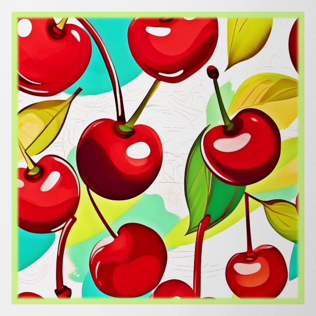 Vibrant Cherry Pattern