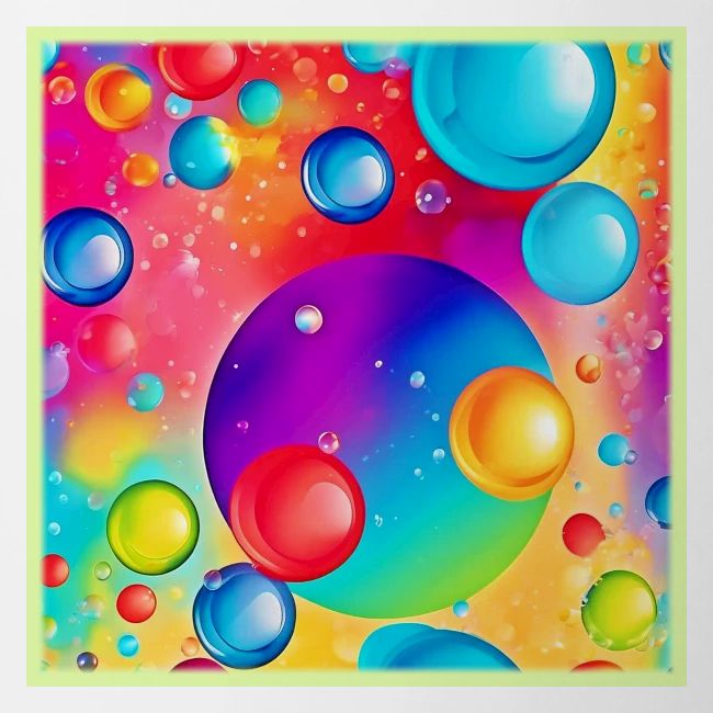Colorful Sphere Abstract Art