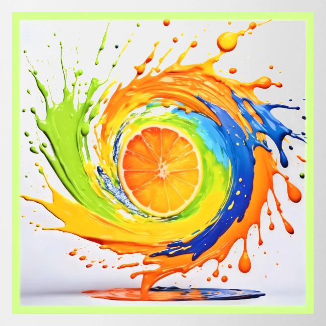Citrus Splash of Color Design