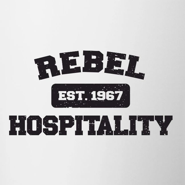 REBEL HOSPITALITY t shirt graphic