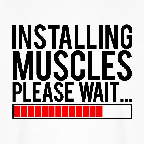 Installing Muscles Gym Motivation