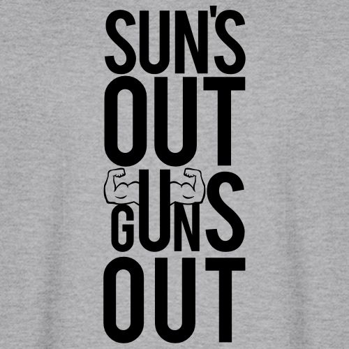 Suns Out Gym Motivation - Unisex Oversized Heavyweight T-Shirt