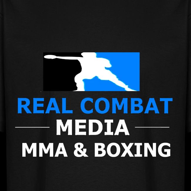 RCM MMA & BOXING Light Blue White Text
