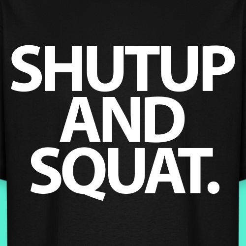 Shutup type Gym Motivation - Unisex Oversized Heavyweight T-Shirt
