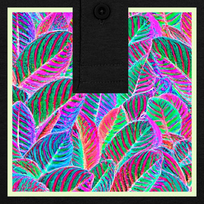 Vivid Leaf Pattern Design