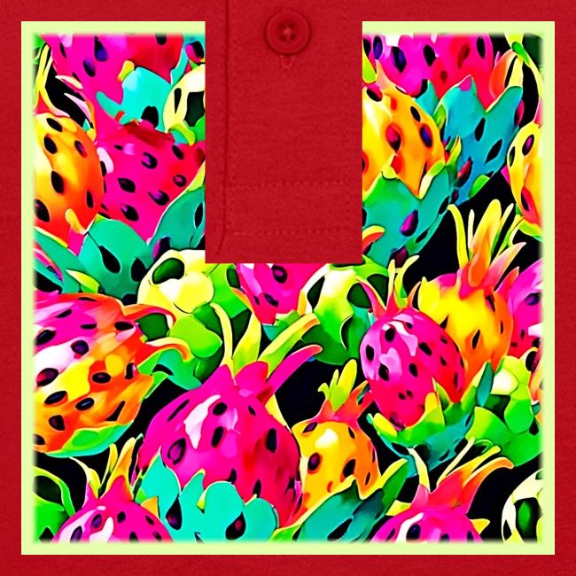 Dragon Fruit Vivid Pattern