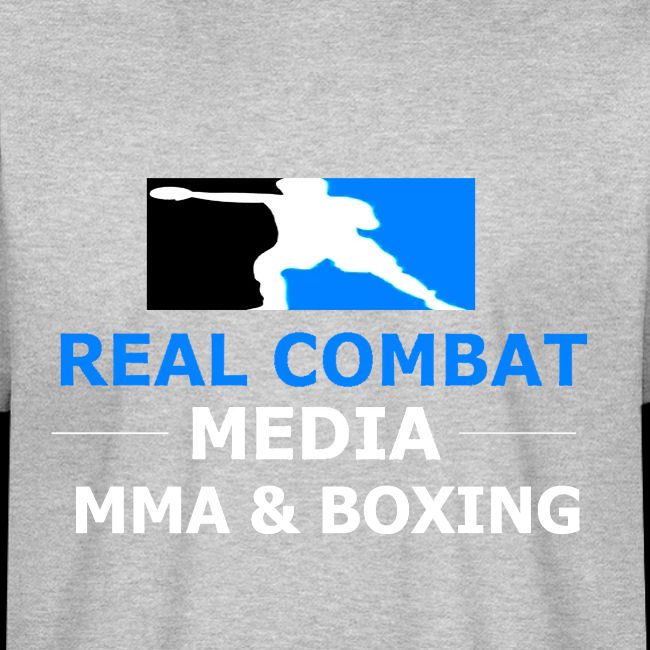 RCM MMA & BOXING Light Blue White Text