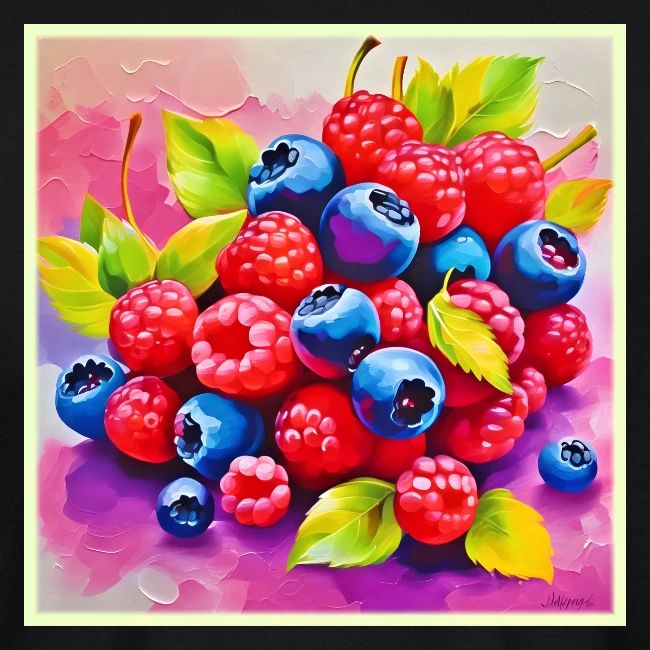 Colorful Berry Feast