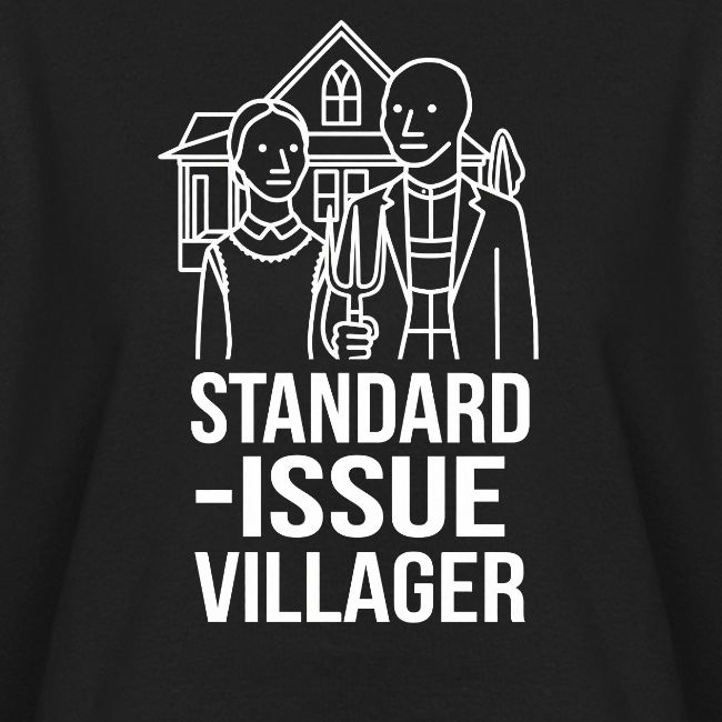 Standard-Issue Villagers (White on Color)
